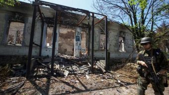 Ukraine jails two Russian soldiers for 11-1/2 years for shelling civilians