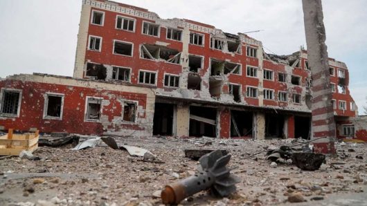 Russia tightens grip on Ukrainian factory city, decries US rocket supplies
