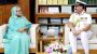 প্রধানমন্ত্রীর সাথে ভারতের নৌবাহিনী প্রধানের সাক্ষাৎ