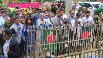 আবু সাঈদের মা আমাদের সবার মা: ড. ইউনুস