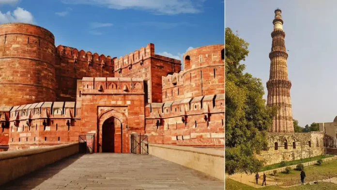 আগ্রা ফোর্টকে হারিয়ে দিল কুতুব মিনার